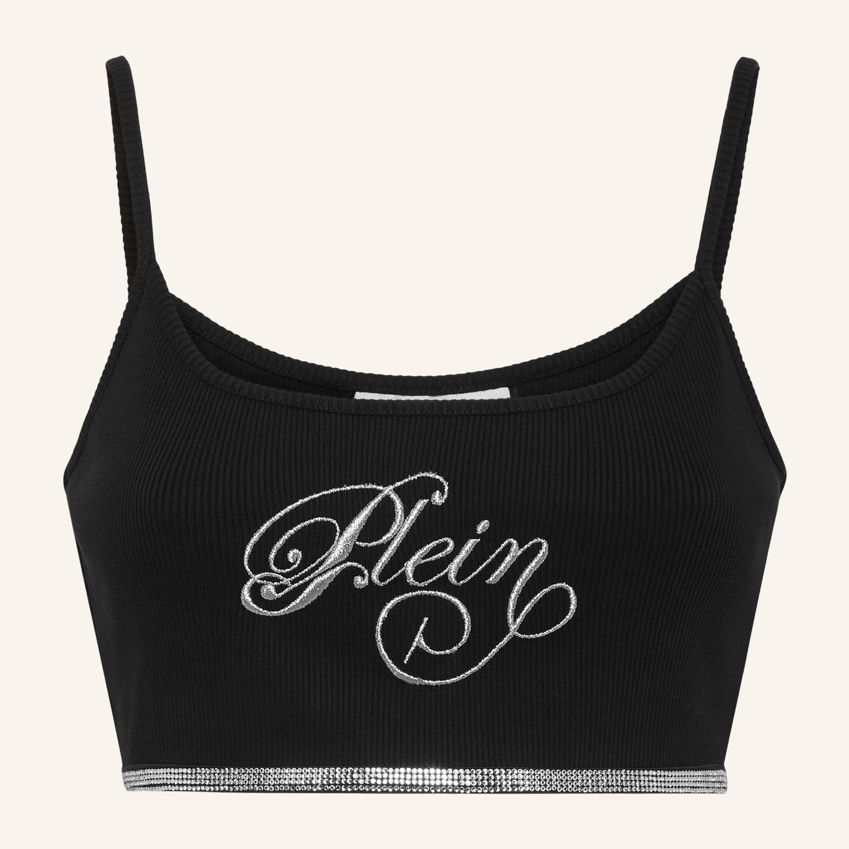 PHILIPP PLEIN Camiseta de tirantes SIGNATURE