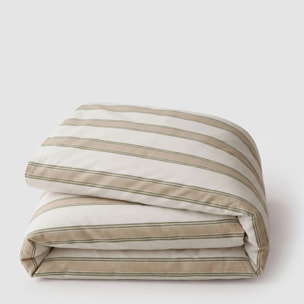 Copripiumino in cotone 100% raya sitges verde secco