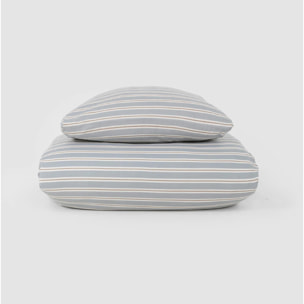 Funda nórdica algodón schon azul grisáceo