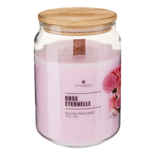 Bougie parfumée 435 g Viky rose éternelle
