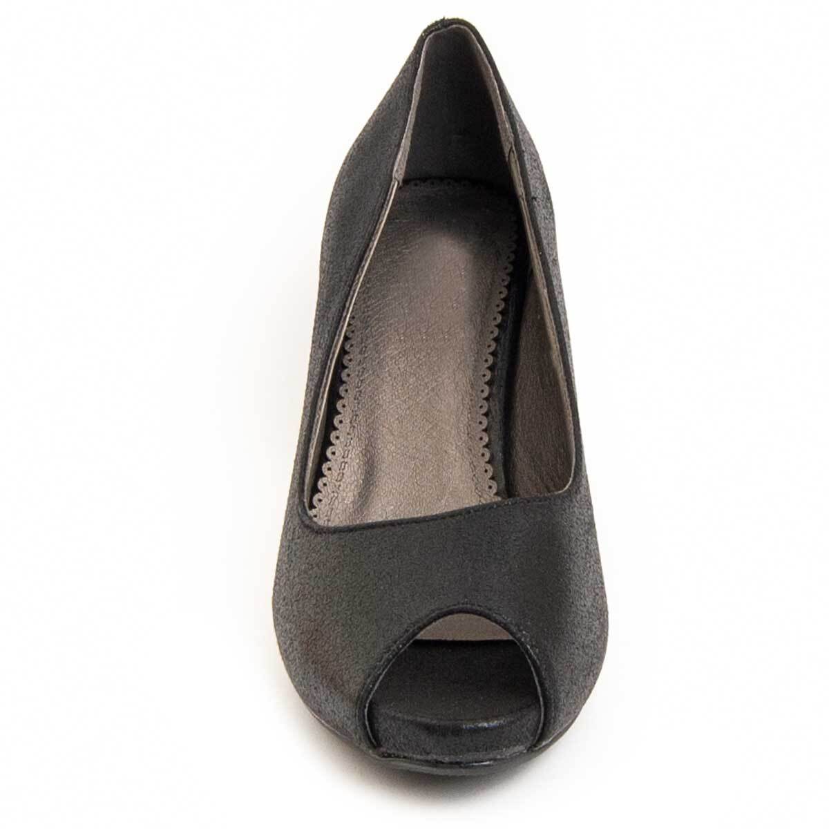 Zapato De Tacón - Negro - Altura: 8 Cm