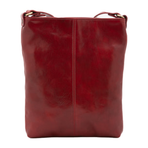 Borsa a tracolla  da uomo In Vera pelle Made in Italy 26x34x5 cm