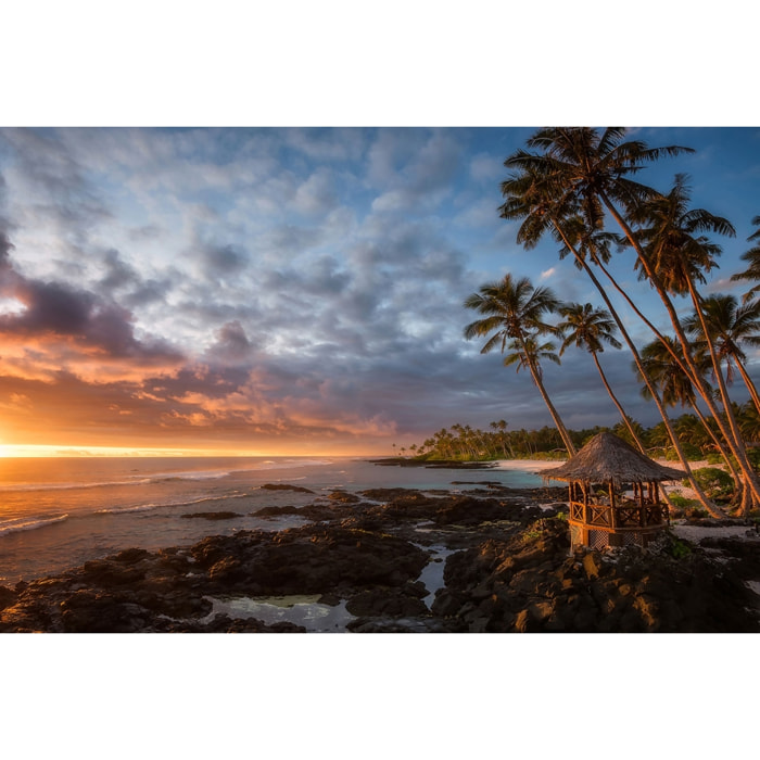 Tableau paradis beach Tableau alu Dibond