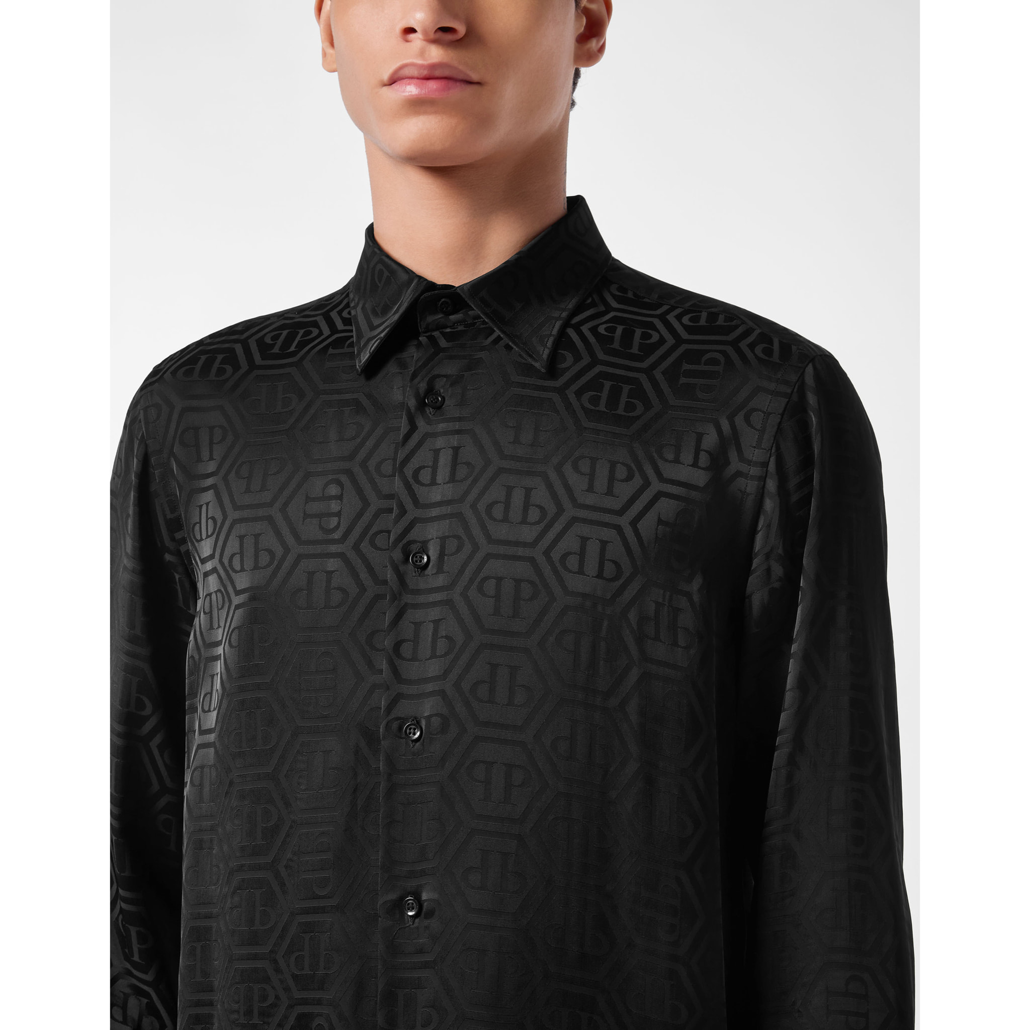 PHILIPP PLEIN Camisa Slim Fit MONOGRAM