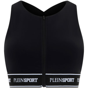 PLEIN SPORT Fleece Bra Top