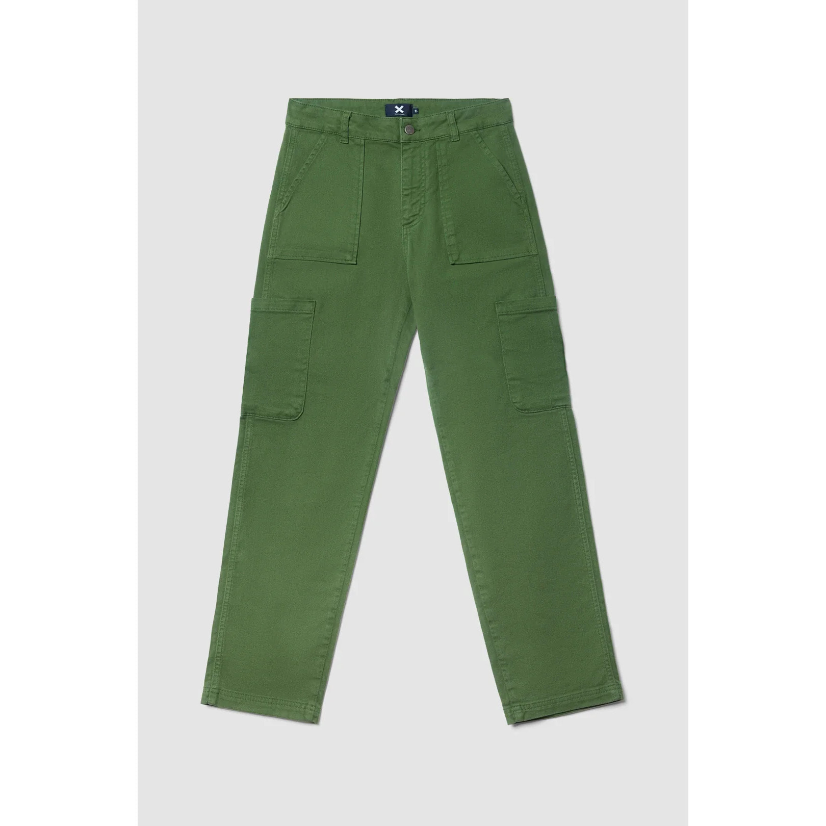 PANTALÓN CARGO MUJER HEART VERDE