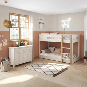 Litera Firwood Blanco - Oak Soft