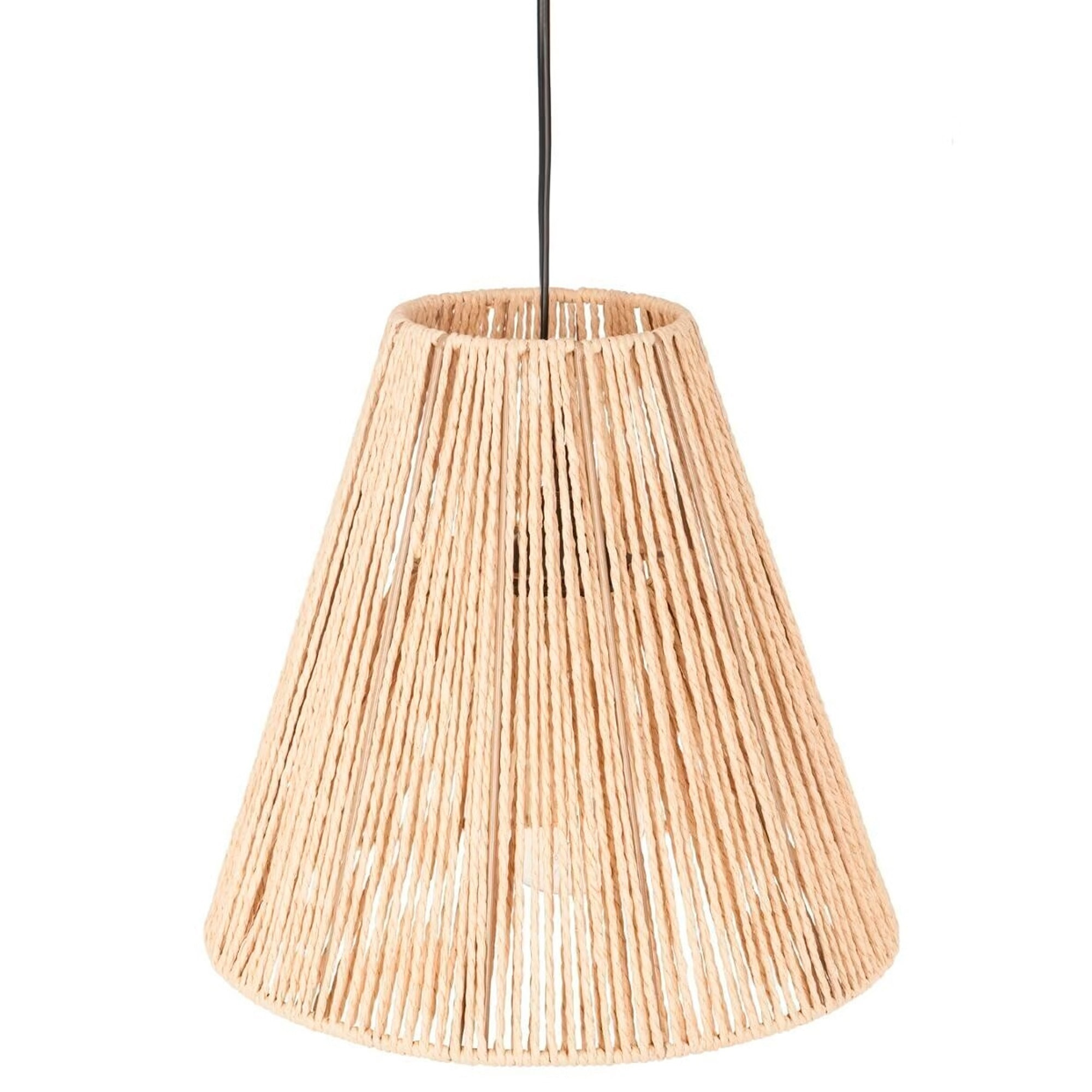 Lámpara de techo de suspensión de cuerda d30 h27