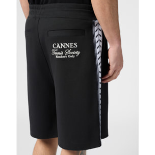 PHILIPP PLEIN Drawstring Shorts Plein Tennis