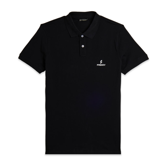 Polo Uomo in Piquet di Cotone 100% con Logo