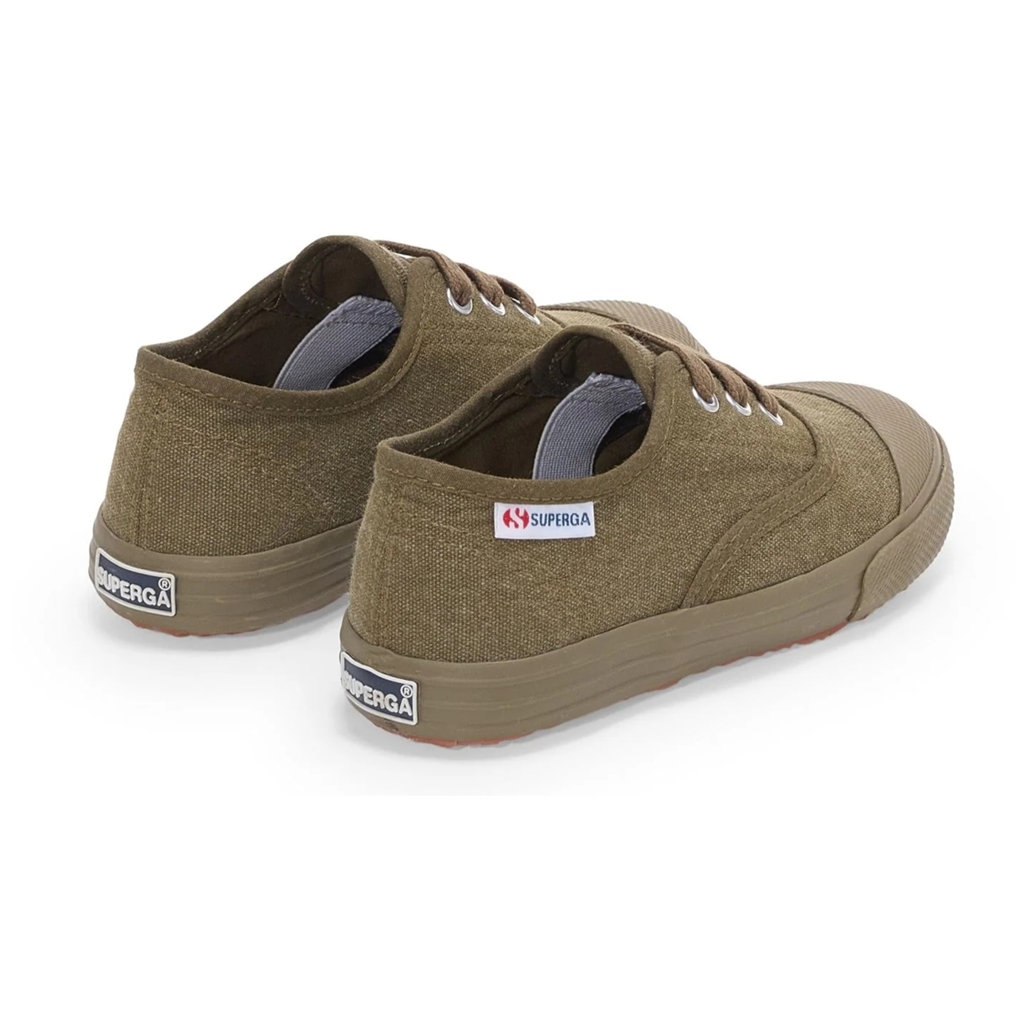Superga - Sneakers Bambino/a Verde - 2118 KIDS COTTON STONE WASH