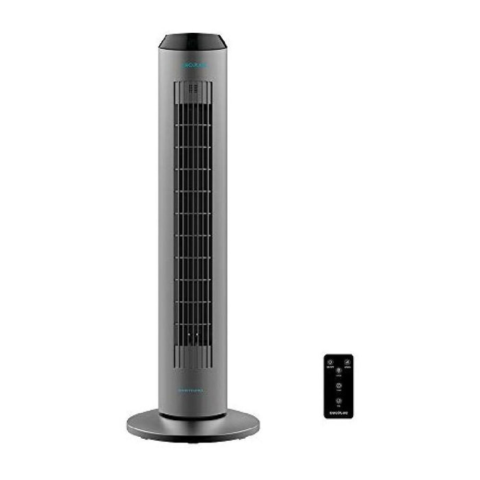 Ventilador de Torre Digital con Mando a Distancia y Temporizador EnergySilence 8