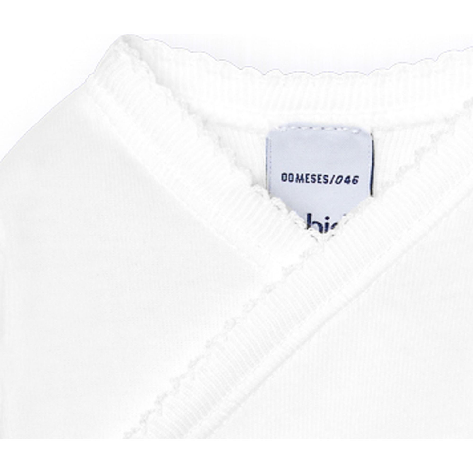 Body cruzado bebé manga corta algodón