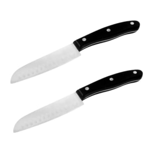 Set de 2 couteaux de cuisine 26 cm en inox Nirosta Fit