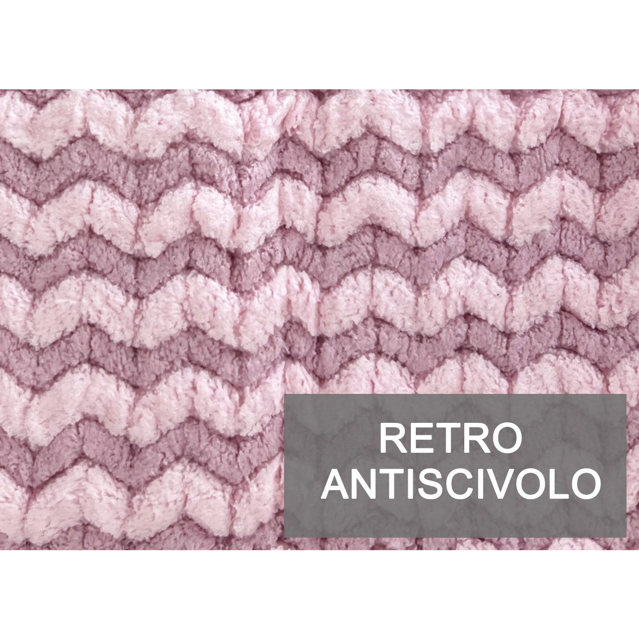Tappeto Bagno Doccia Antiscivolo Super Assorbente Modello Dots Rosa