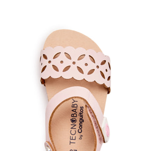 Sandalias Abiertas Respetuosas Rosa