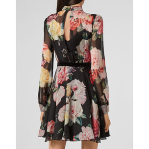 PHILIPP PLEIN Short Dress FLOWERS