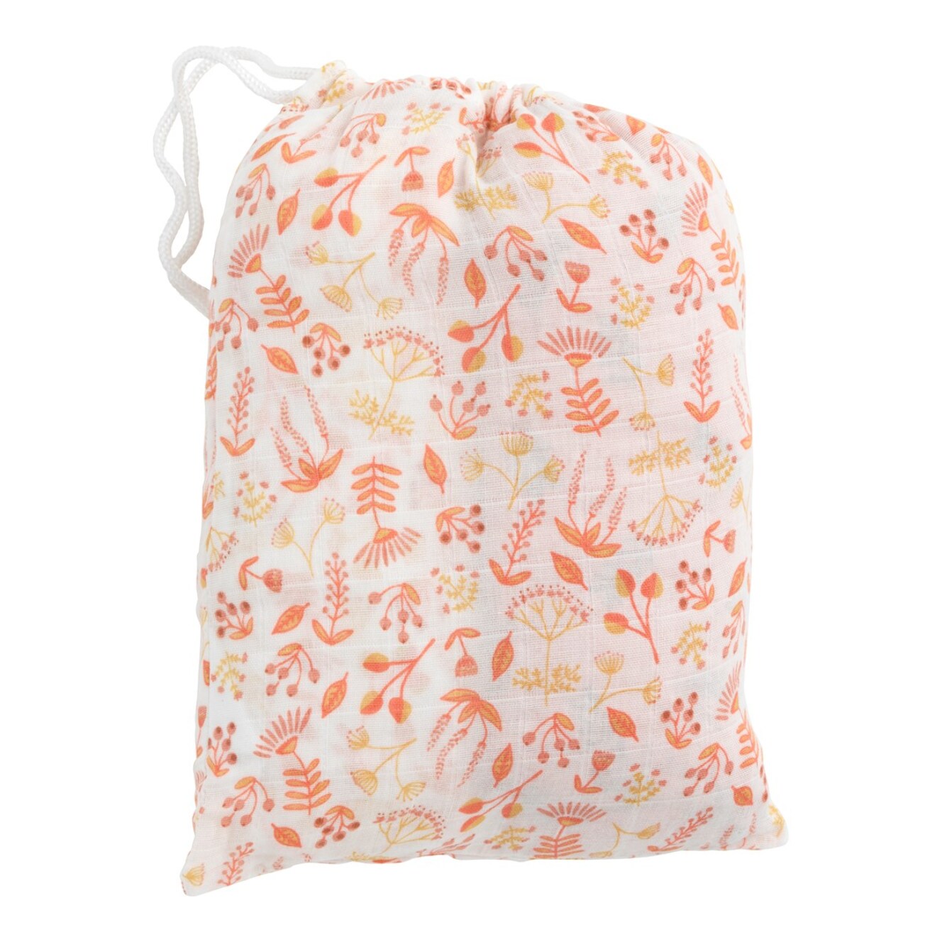 Lot de 2 draps housse bébé en coton bio blanc