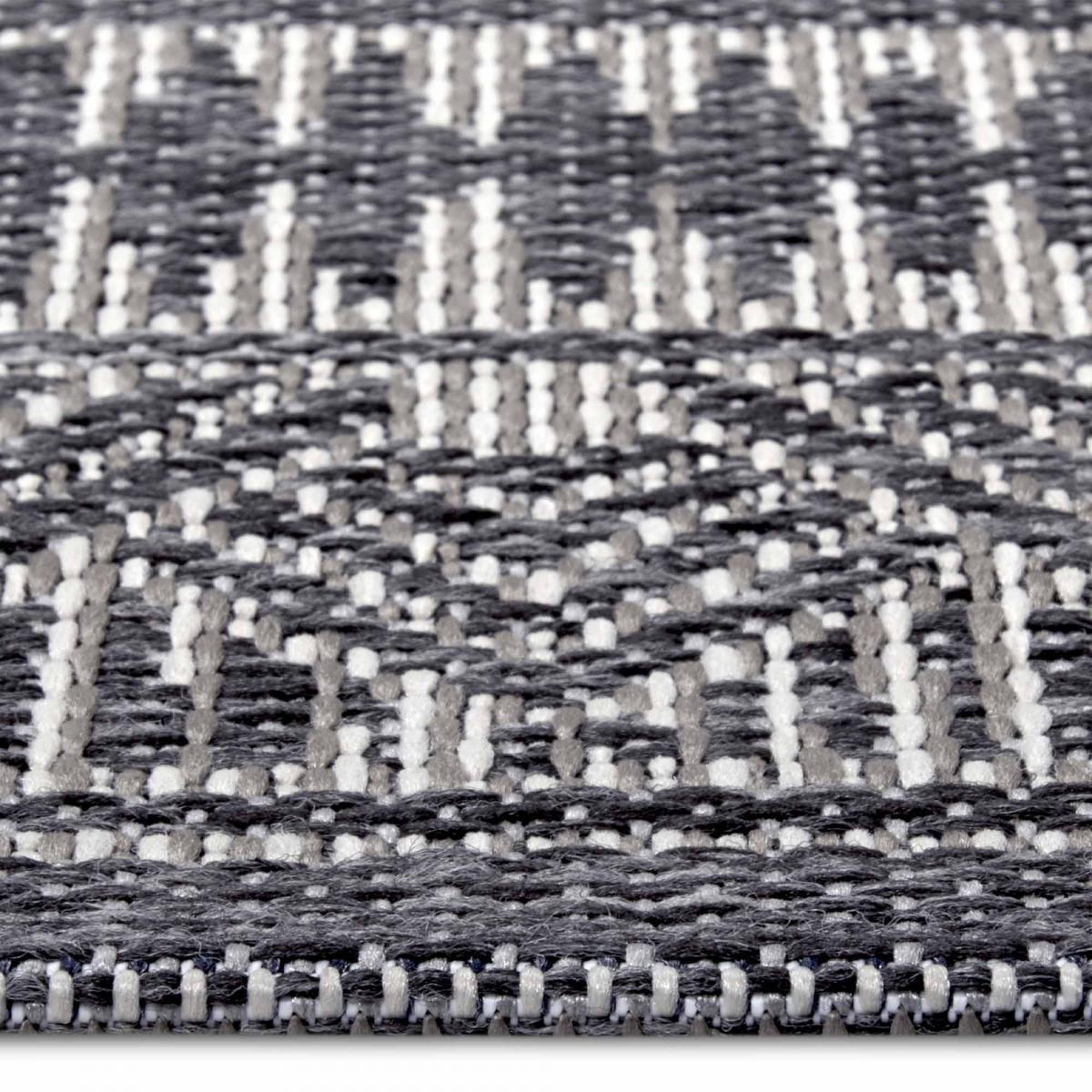 Tapis exterieur kilim ethnique, motif authentique, rexe