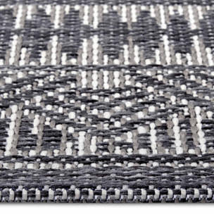 Tapis exterieur kilim ethnique, motif authentique, rexe