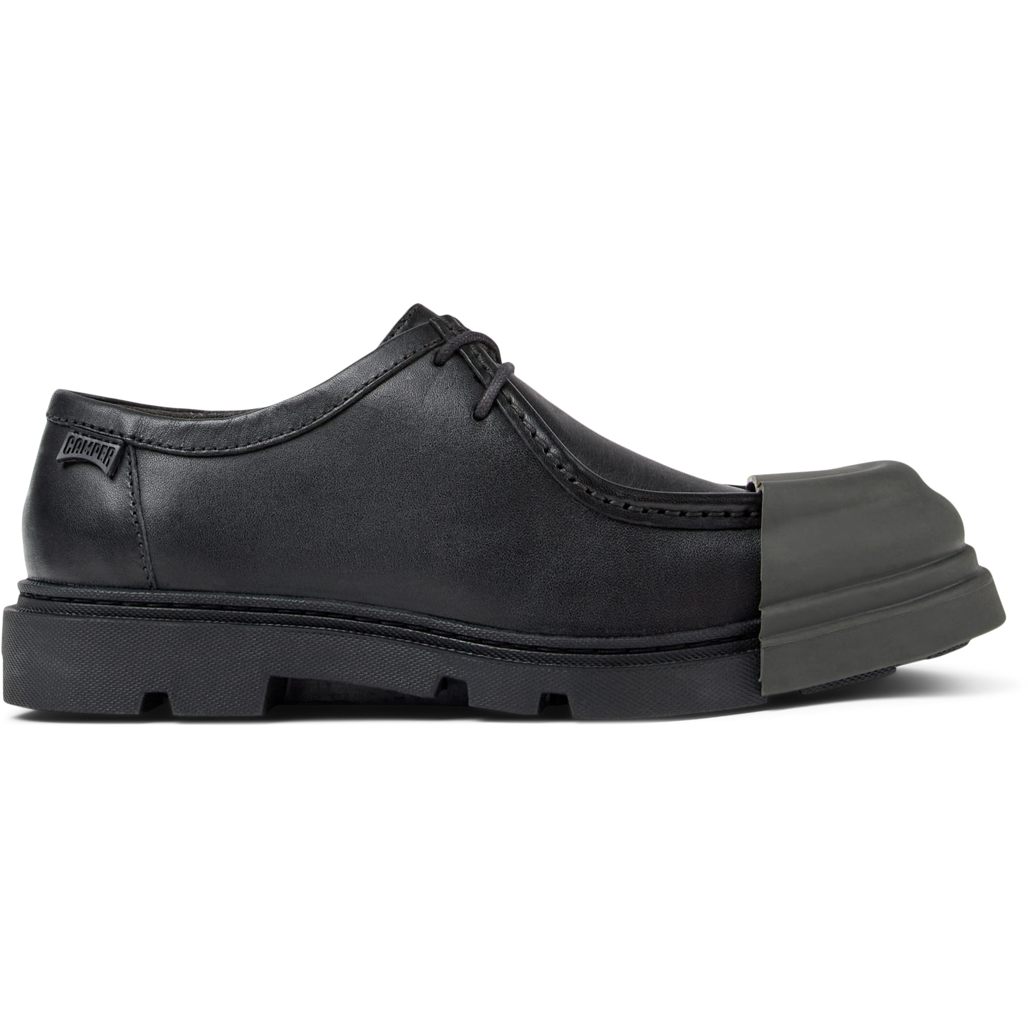 Zapatos de cordones - CAMPER Junction - Negro - Cuero liso