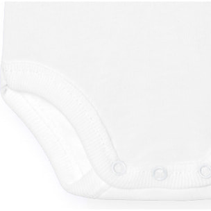 Body bebé manga corta cuello polo