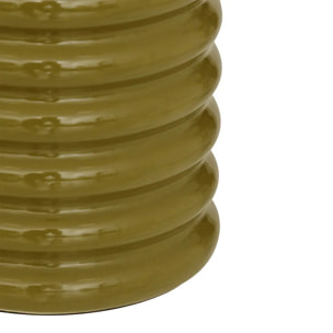 Lampe à poser champignon secteur Vinus vert Kaki H69cm