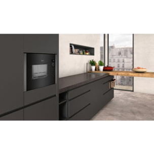 Micro ondes grill encastrable NEFF HLAGD53G0, N50, Graphite-Grey