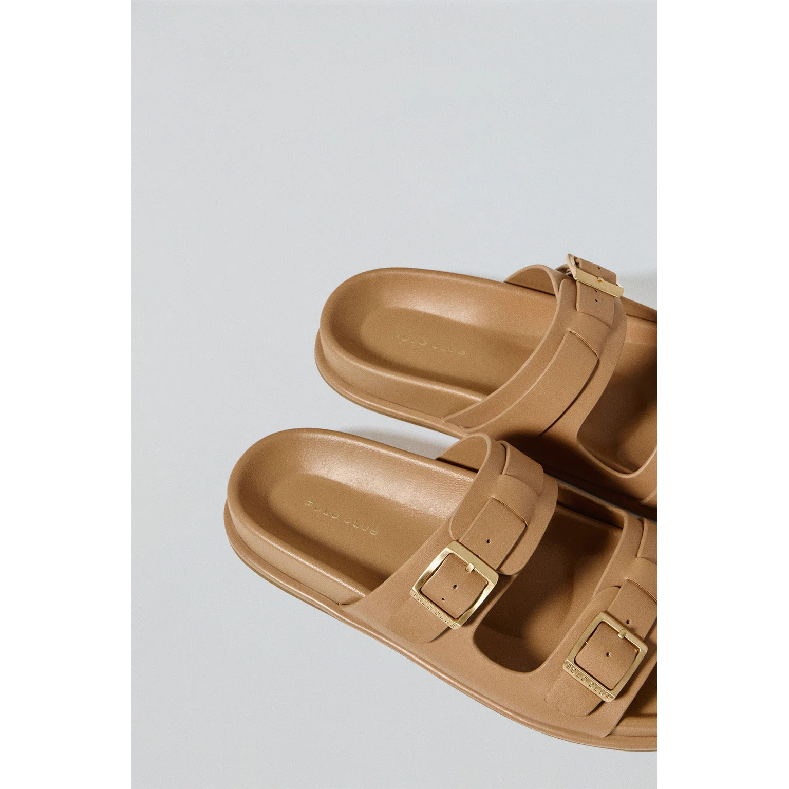 Sandali Blake cammello bio con fibbie