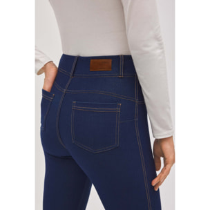 Jeans skinny elasticizzati blu navy