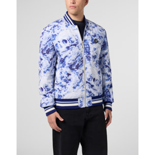 PHILIPP PLEIN Nylon Bomber Ceramic
