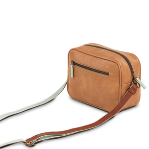 Bolso Bandolera Skpat Leaves Beige