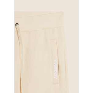 Pantaloni sportivi in cotone con taschino posteriore