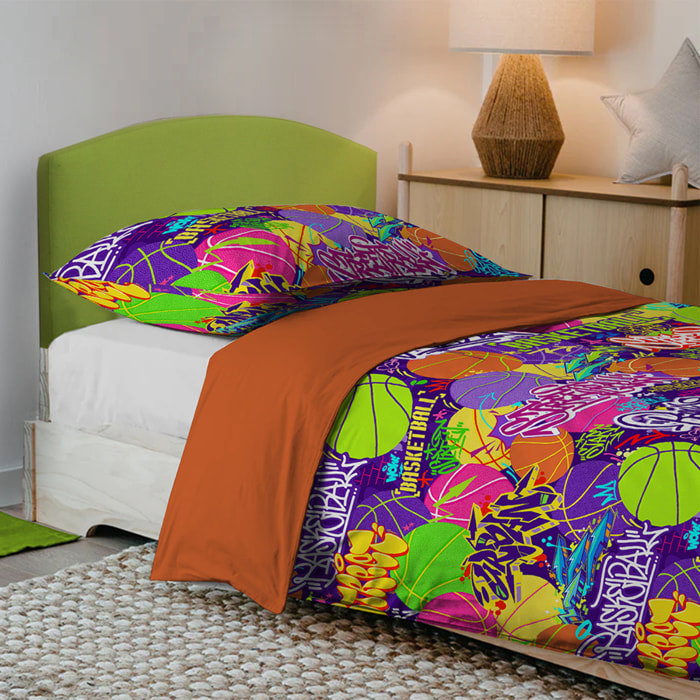 Parure copripiumino basket