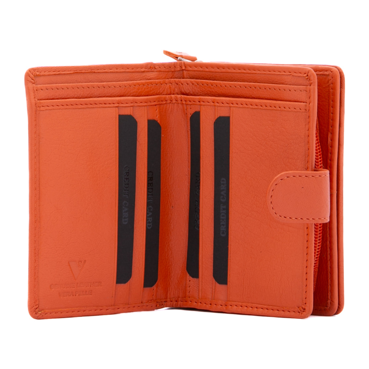 Portafoglio  da donna ecopelle Prodotto Vegano 13x9,5x4 cm