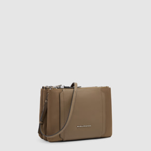 Piquadro Borsa tracolla donna in tessuto riciclato