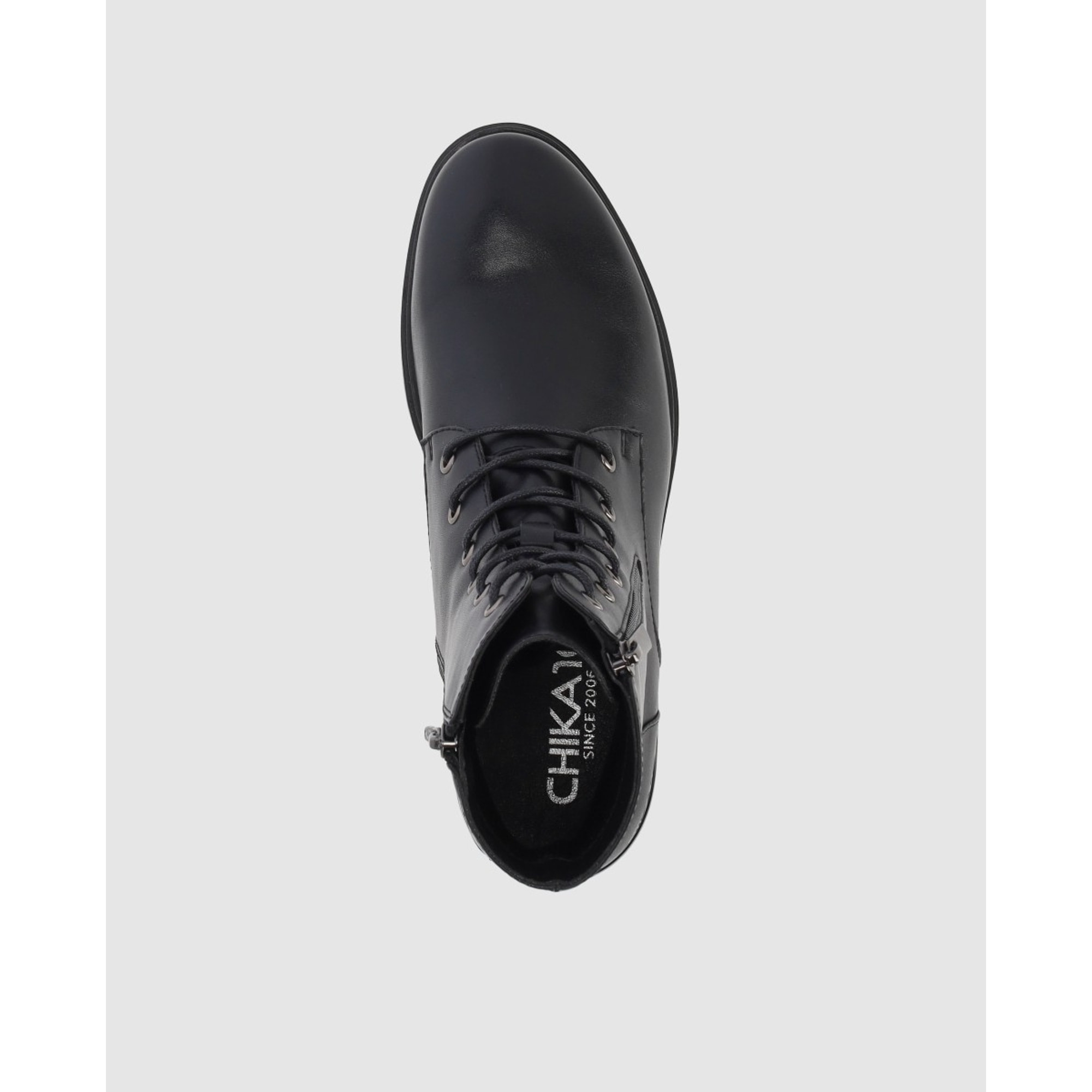Botines - Negro - Tacón: Bajo