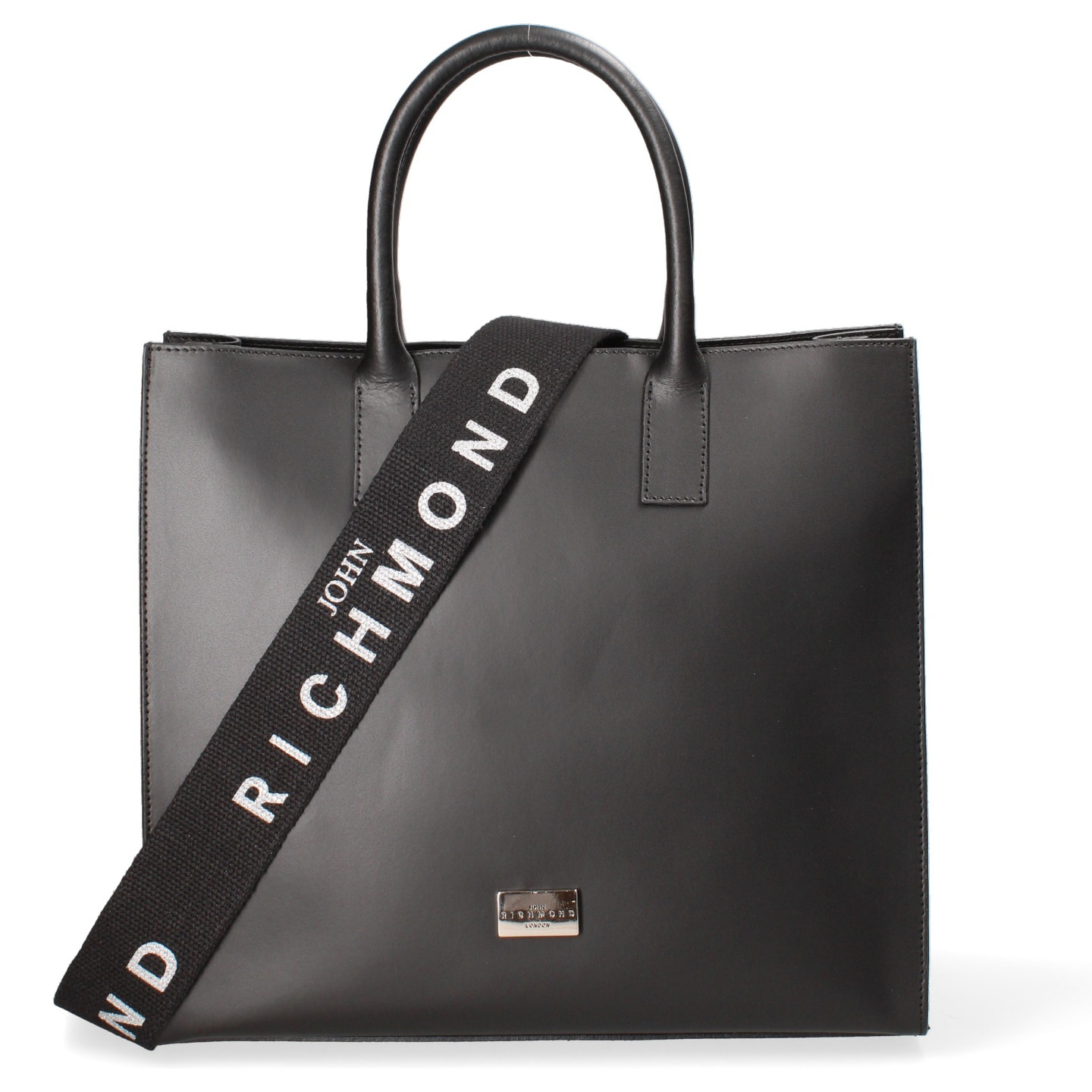 Borsa a mano da donna Made in Italy - Modello Lunaria Plus - Vera pelle - 34.0 x 31.0 x 14.5 cm