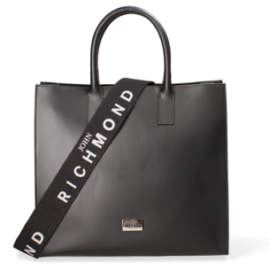 Borsa a mano da donna Made in Italy - Modello Lunaria Plus - Vera pelle - 34.0 x 31.0 x 14.5 cm