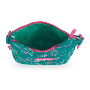 Bolso infantil Gabol FIORI con bicicletas y resistente al agua