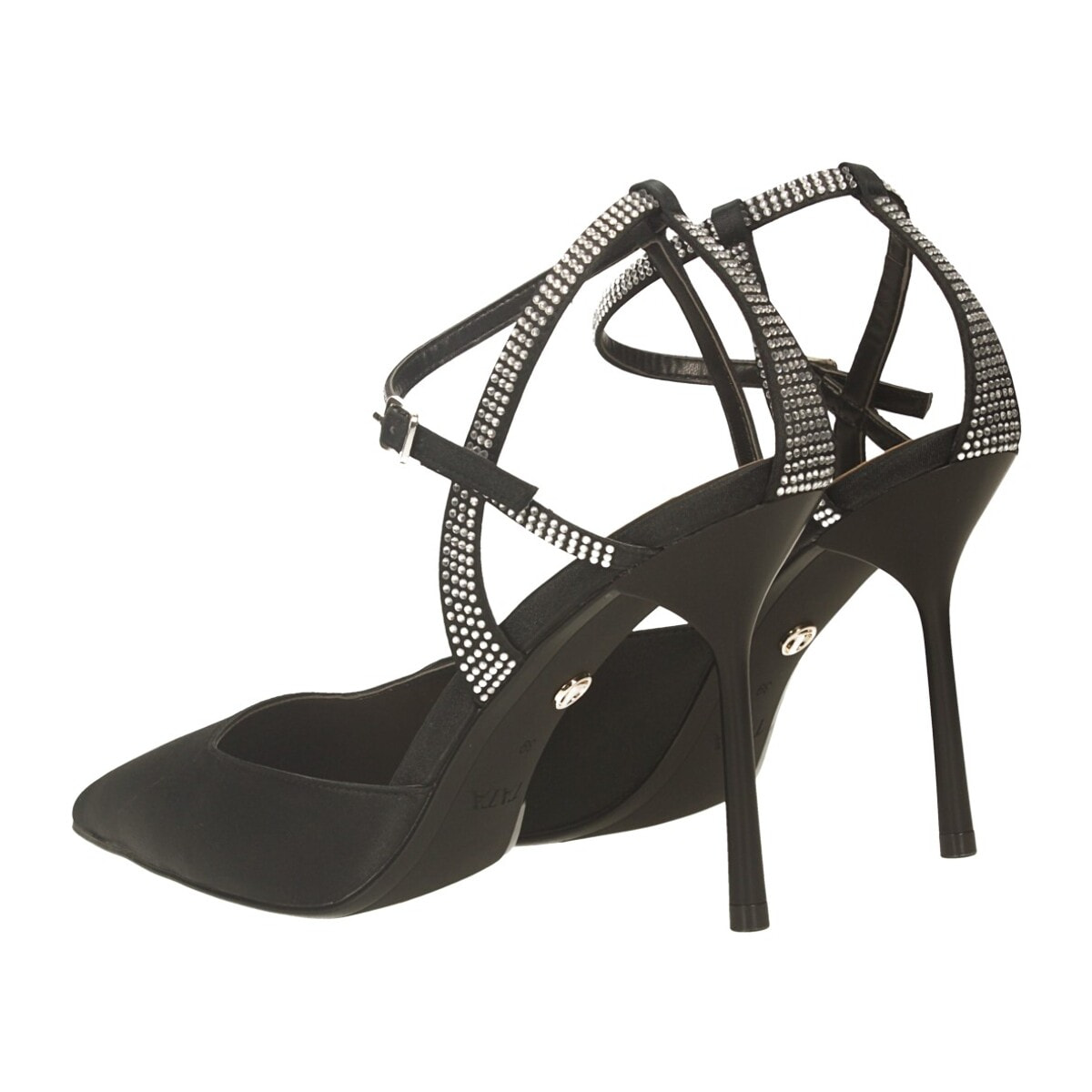 Décolleté sling back Donna Tata Italia Nero