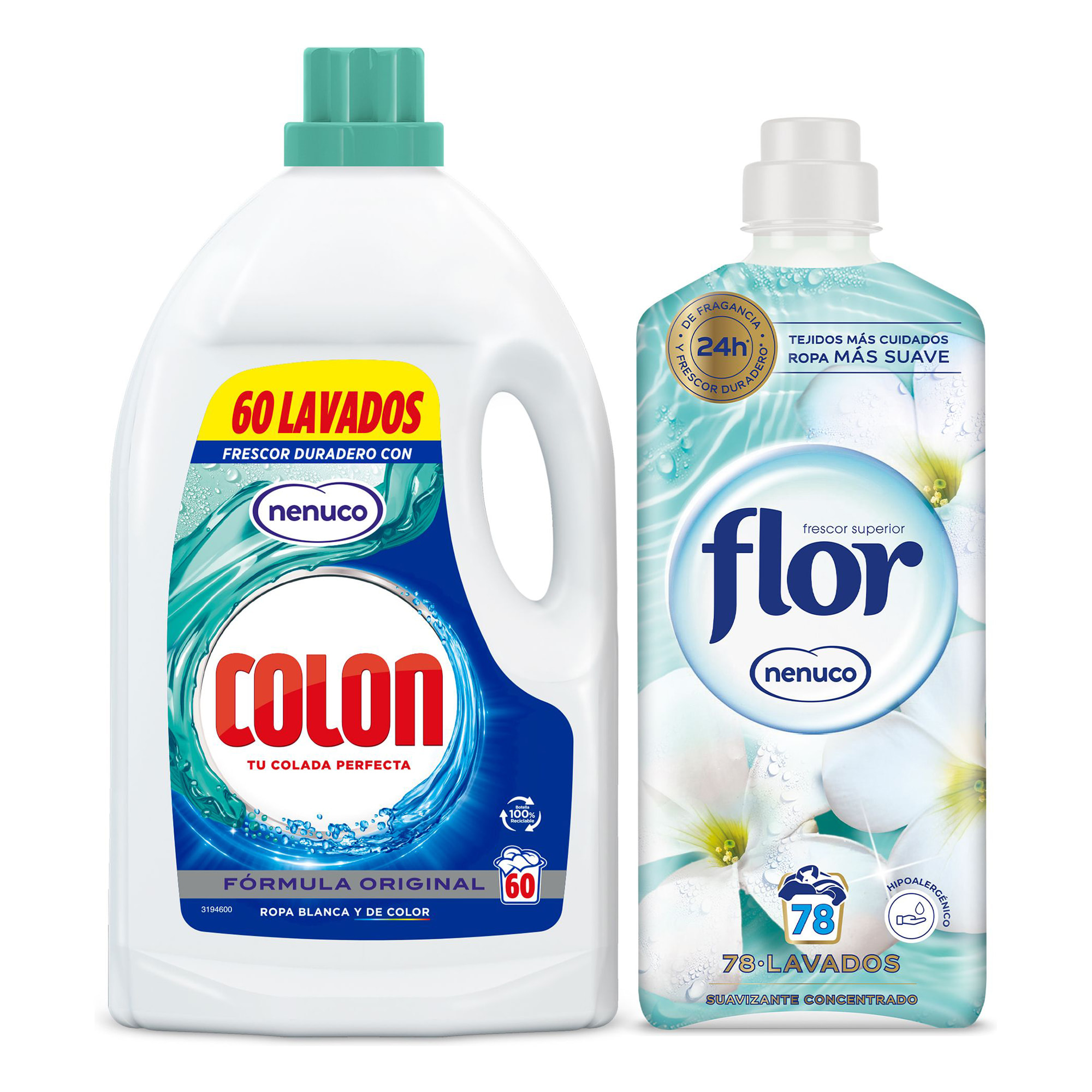 PACK COLON NENUCO 60D + FLOR NENUCO 78D