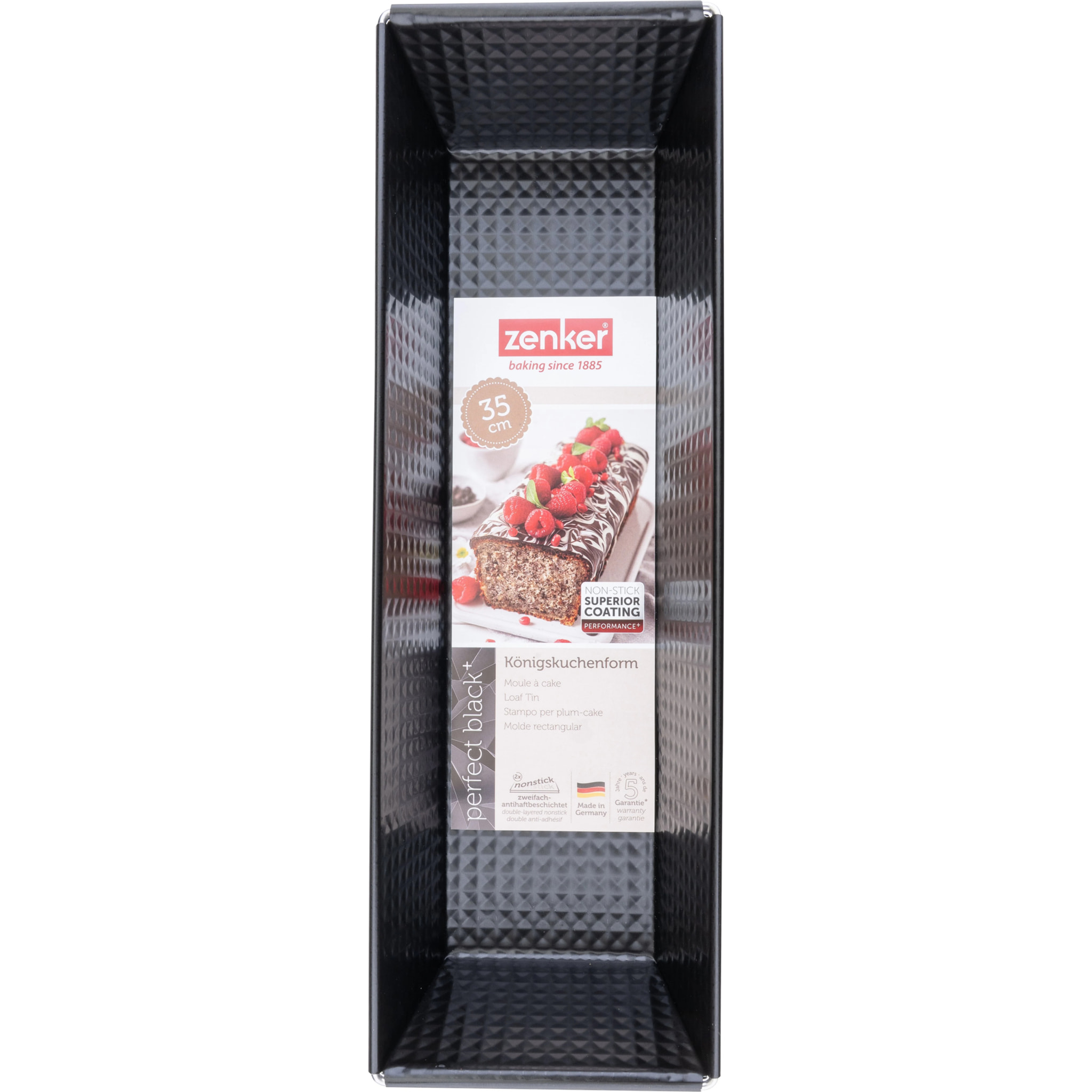 Moule à cake 35 x 11,5 x 7 cm Zenker PerfectBack+