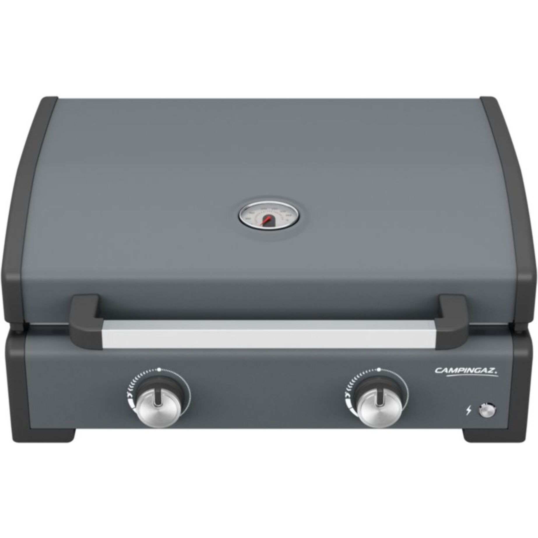 Plancha gaz CAMPINGAZ SIGMA 2 PRO 2 brûlreurs avec couvercle de cuisson à poser , 58x36 cm