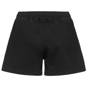 Kappa - Pantaloni Corti Donna Nero - Iabeja