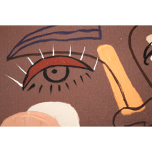 DIPINTO SU TELA TRIBAL -A- CM 80X2,8X100