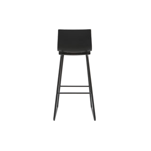 Tabourets de bar design noir 76 cm (lot de 2) ONA