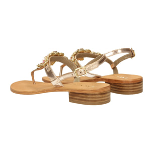 Sandali Donna Tata Italia Dorato
