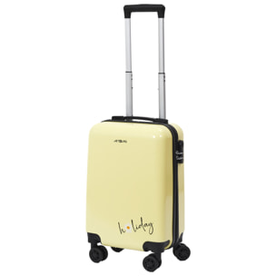 Valise Cabine Jaune Holidays 54x34x22cm M10