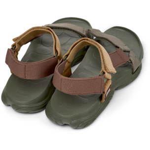 Sandalias - CAMPER Karst Sandal - Multicolor - Textil técnico